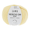 Lang Yarns Merino 200 Bebe - 314 - 100% merino wol (mulesing free) - Geel