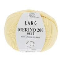 Lang Yarns Merino 200 Bebe - 314 - Geel