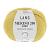 Lang Yarns Merino 200 Bebe - 414 - 100% merino wol (mulesing free) - Geel