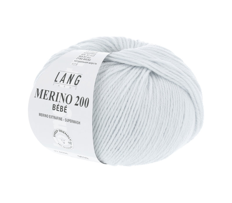 Lang Yarns Merino 200 Bebe - 506 - Blauw