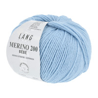 Lang Yarns Merino 200 Bebe - 372 - Blauw