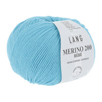 Lang Yarns Merino 200 Bebe - 379 - Blauw