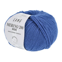 Lang Yarns Merino 200 Bebe - 332 - Blauw