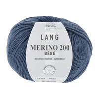 Lang Yarns Merino 200 Bebe - 334 - Blauw