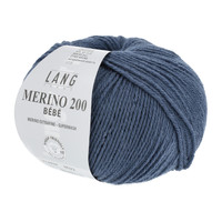 Lang Yarns Merino 200 Bebe - 334 - Blauw