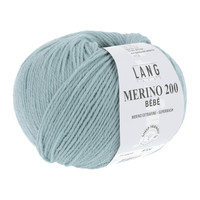 Lang Yarns Merino 200 Bebe - 472 - Blauw