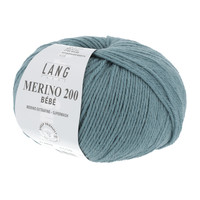 Lang Yarns Merino 200 Bebe - 474 - Blauw