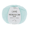 Lang Yarns Merino 200 Bebe - 374 - 100% merino wol (mulesing free) - Blauw