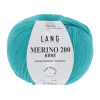 Lang Yarns Merino 200 Bebe - 378 - Blauw