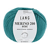Lang Yarns Merino 200 Bebe - 388 - 100% merino wol (mulesing free) - Blauw