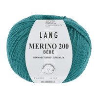 Lang Yarns Merino 200 Bebe - 388 - Blauw