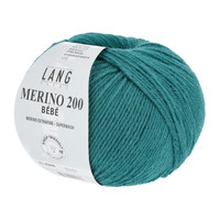Lang Yarns Merino 200 Bebe - 388 - Blauw