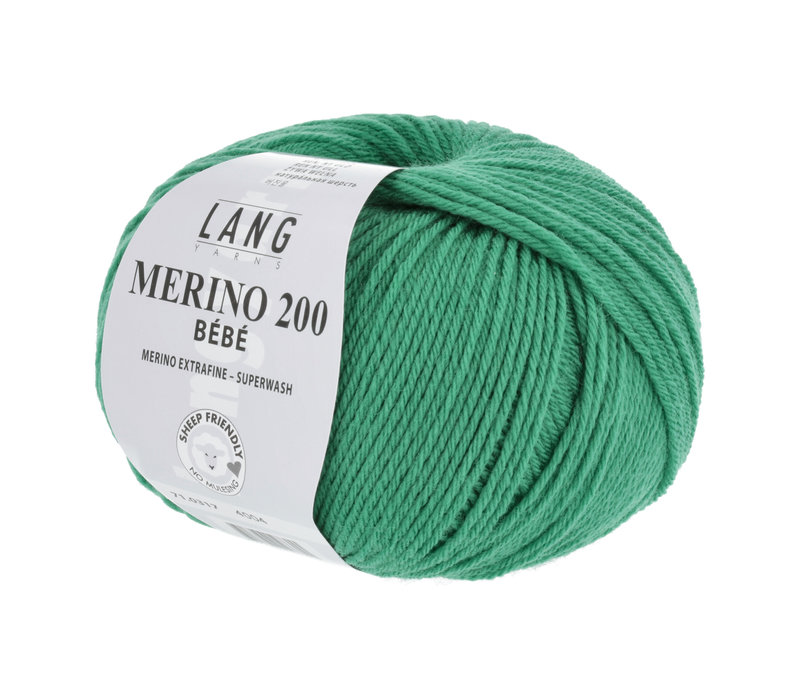 Lang Yarns Merino 200 Bebe - 317 - Groen