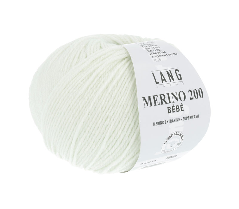 Lang Yarns Merino 200 Bebe - 517 - Groen