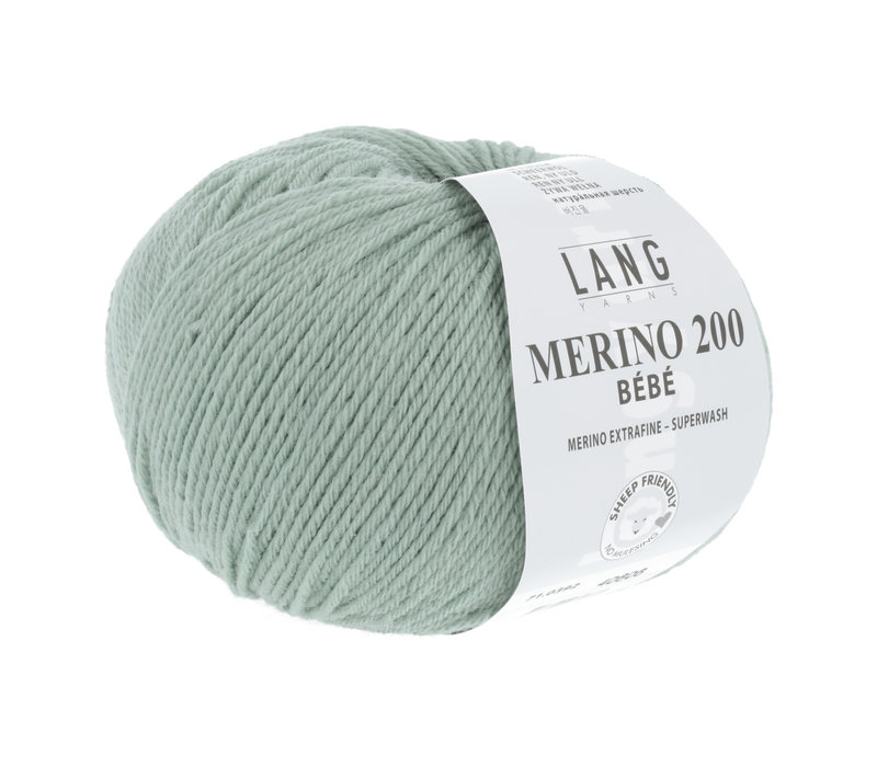 Lang Yarns Merino 200 Bebe - 392 - Groen