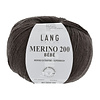 Lang Yarns Merino 200 Bebe - 367 - 100% merino wol (mulesing free) - Bruin