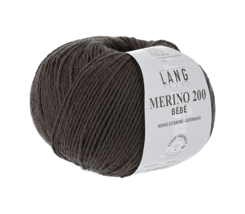 Lang Yarns Merino 200 Bebe - 367 - Bruin