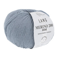 Lang Yarns Merino 200 Bebe - 333 - Grijs