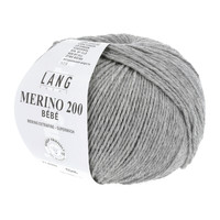 Lang Yarns Merino 200 Bebe - 303 - Grijs