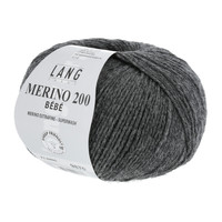 Lang Yarns Merino 200 Bebe - 405 - Grijs