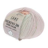 Lang Yarns Merino 200 Bebe color - 355 - Paars - Groen