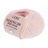 Lang Yarns Merino 200 Bebe color - 509 - Roze