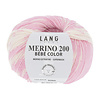 Lang Yarns Merino 200 Bebe color - 419 - 100% merino wol (mulesing free) - Roze