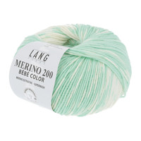 Lang Yarns Merino 200 Bebe color - 458 - Groen