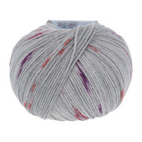 Lang Yarns Merino 200 Bebe color - 361 - Grijs - Rood