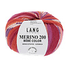Lang Yarns Merino 200 Bebe color - 360 - 100% merino wol (mulesing free) - Rood