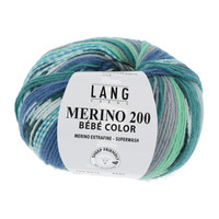 Lang Yarns Merino 200 Bebe color - 373 - Groen