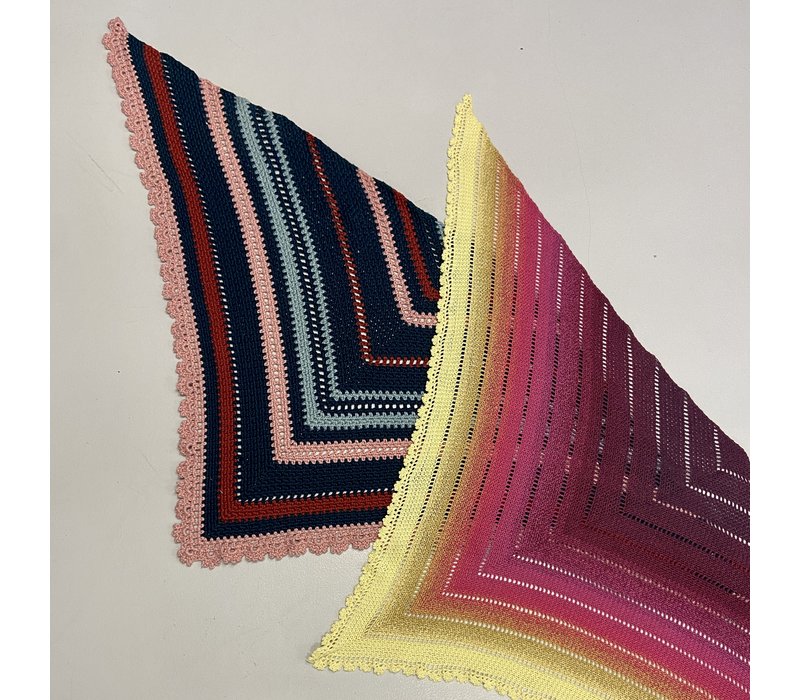 Omslagdoek Bente Haakpatroon