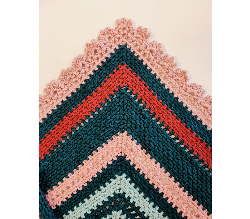 Omslagdoek Bente Haakpatroon