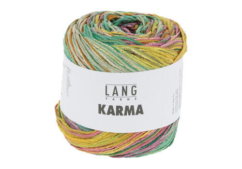 Lang Yarns Lang Yarns Karma - 2 - Groen - Roze - Geel