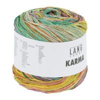 Lang Yarns Karma - 2 - Groen - Roze - Geel