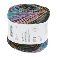 Lang Yarns Karma - 3 - Blauw - Groen - Roze