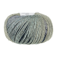 Lang Yarns Linello - 25 - Grijs - Blauw