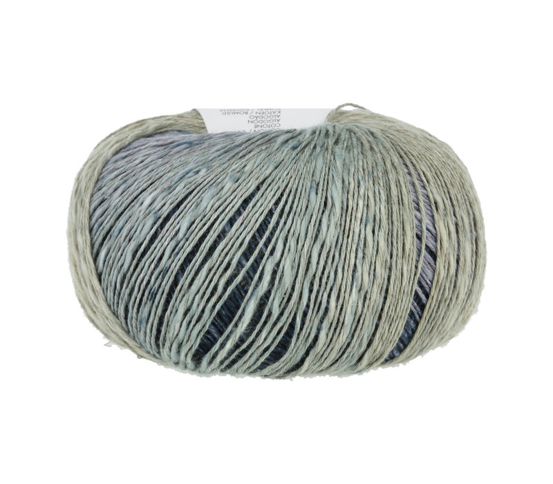 Lang Yarns Linello - 25 - Grijs - Blauw