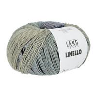 Lang Yarns Linello - 25 - Grijs - Blauw