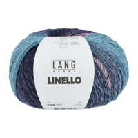 Lang Yarns Linello - 56 - Blauw - Roze