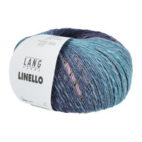 Lang Yarns Linello - 56 - Blauw - Roze