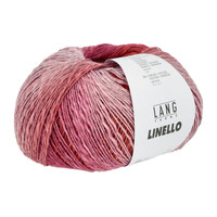 Lang Yarns Linello - 65 - Rood - Roze