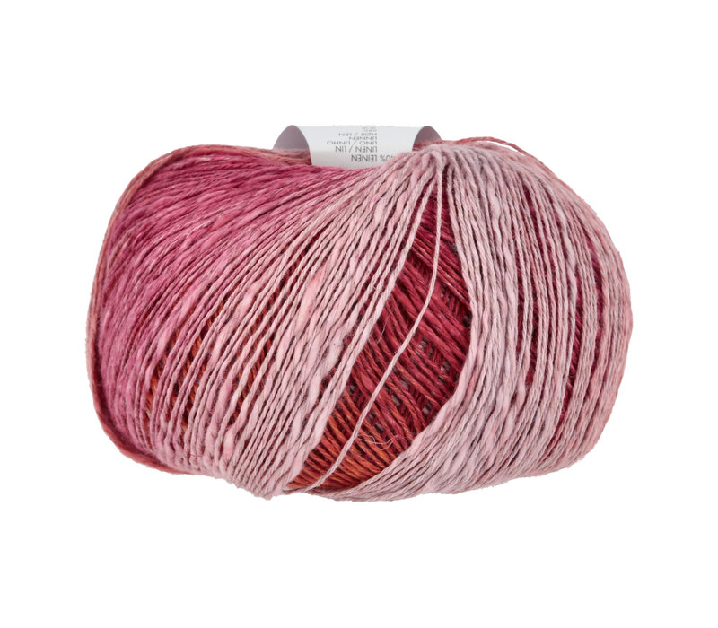 Lang Yarns Linello - 65 - Rood - Roze