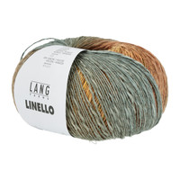 Lang Yarns Linello - 115 - Oranje - Grijs