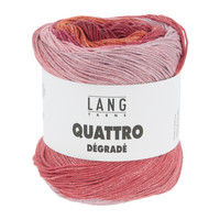 Lang Yarns Quattro Degrade - 2 - Roze - Rood