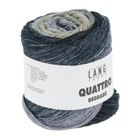 Lang Yarns Quattro Degrade - 4 - Blauw - Grijs