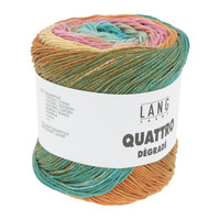 Lang Yarns Quattro Degrade - 6 - Roze - Blauw