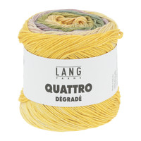 Lang Yarns Quattro Degrade - 7 - Geel - Groen