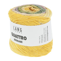 Lang Yarns Quattro Degrade - 7 - Geel - Groen