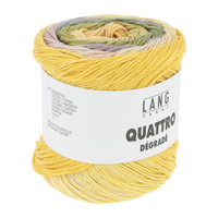 Lang Yarns Quattro Degrade - 7 - Geel - Groen